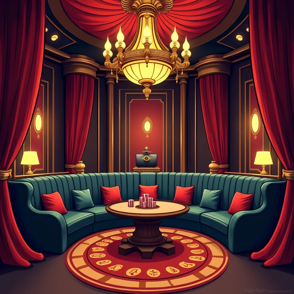 VIP lounge section
